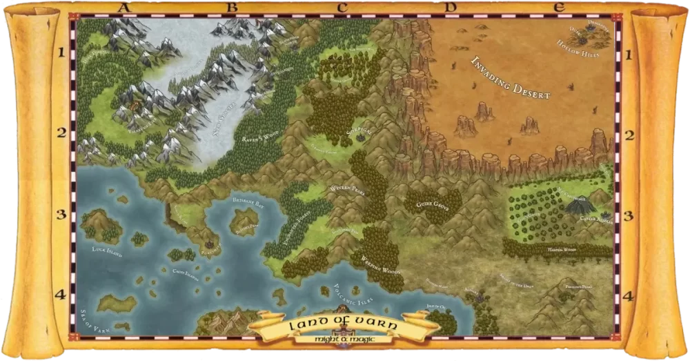 MM1 - Varn - Cloth Map Remaster with Inkarnate for DDC