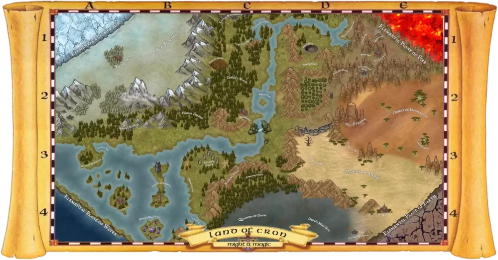 MM2 - CRON - Cloth Map Remaster with Inkarnate for DDC