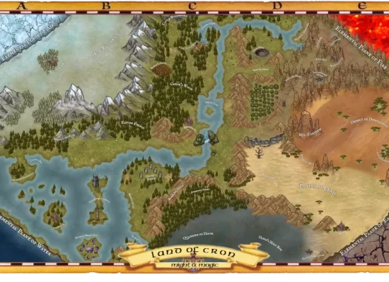 MM2 - CRON - Cloth Map Remaster with Inkarnate for DDC