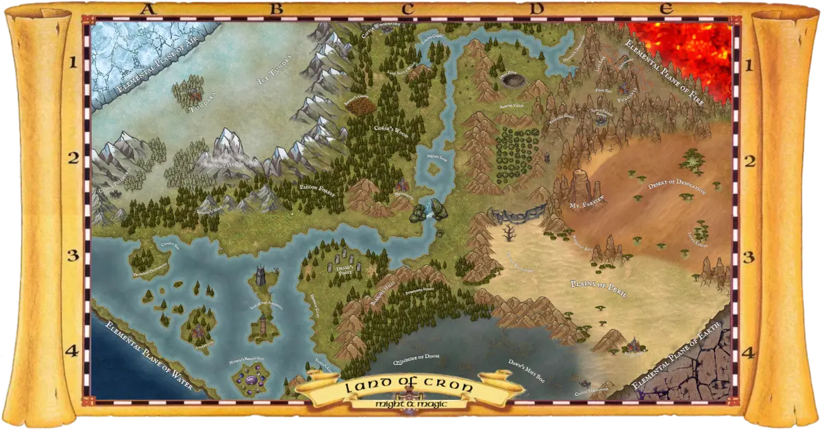 MM2 - CRON - Cloth Map Remaster with Inkarnate for DDC