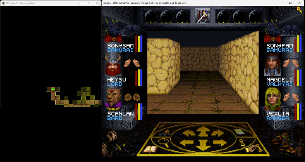 Wizardry 7 Map Details Automap Mod Refactored